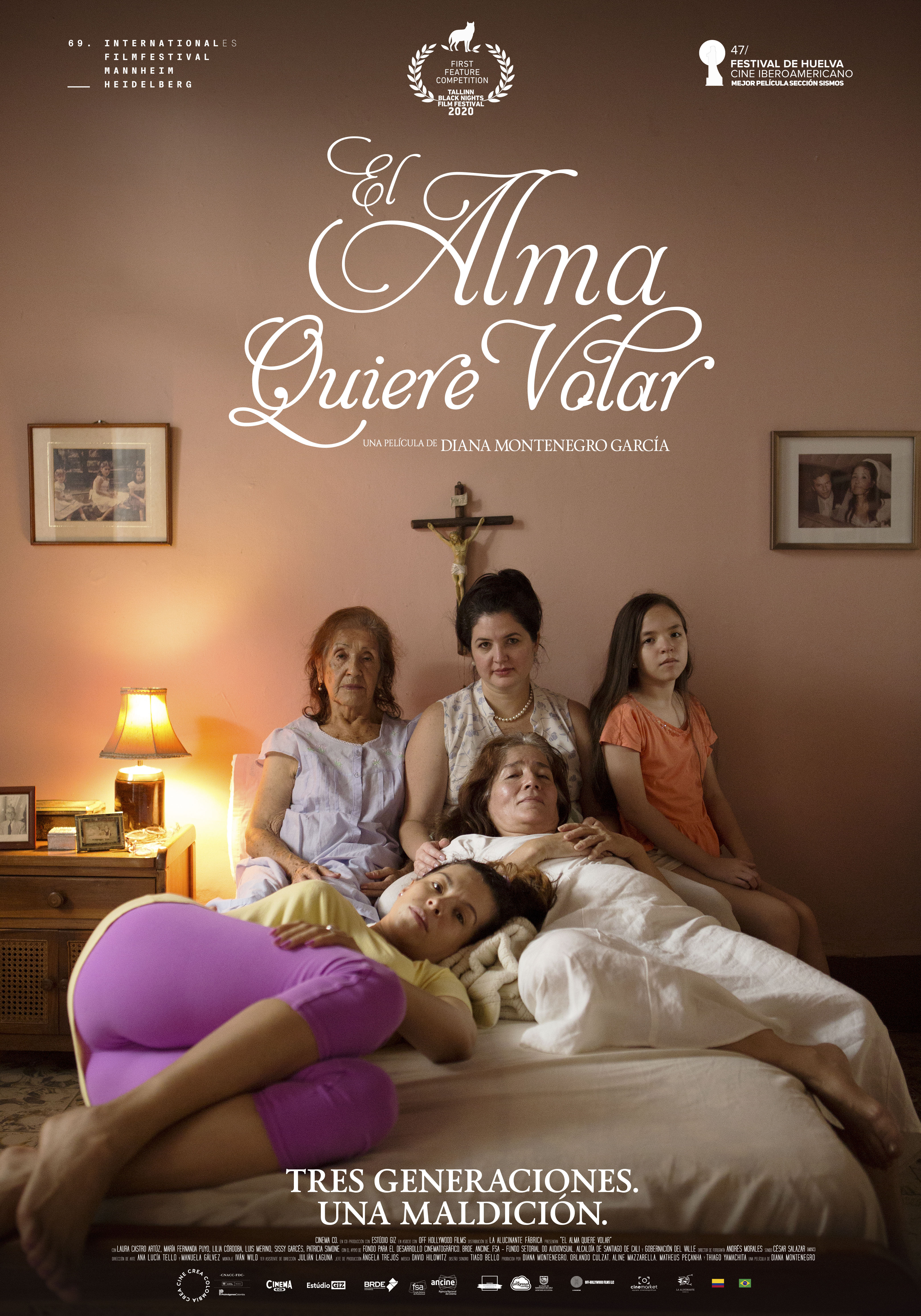 Afiche del largometraje El alma quiere volar
