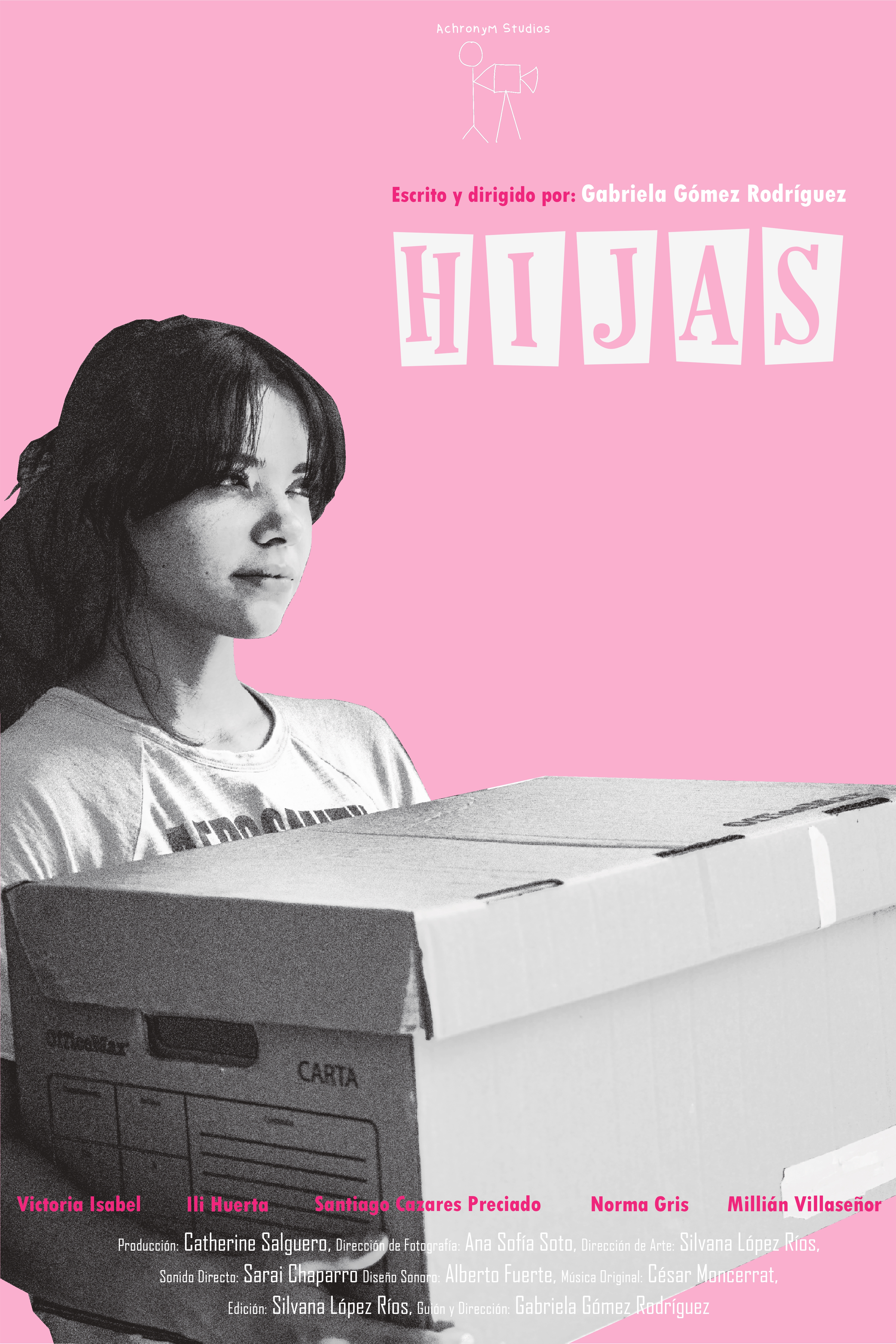 Afiche del cortometraje Hijas